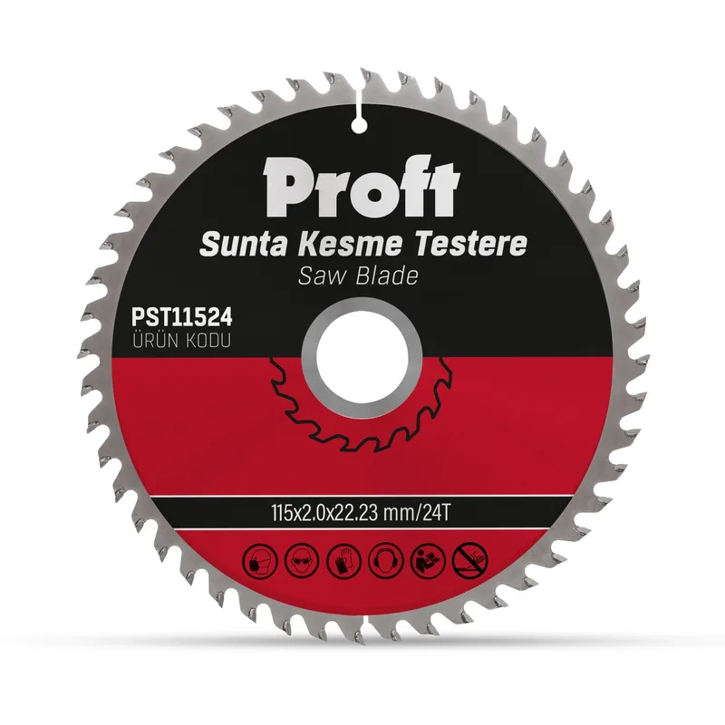 Proft Sunta Kesme Testere 115x2.0 (pst11524) 24t - 5'li Paket