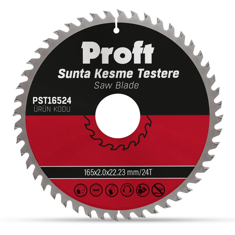 Proft Sunta Kesme Testere 165x2.0 (pst16524) 24t - 5'li Paket