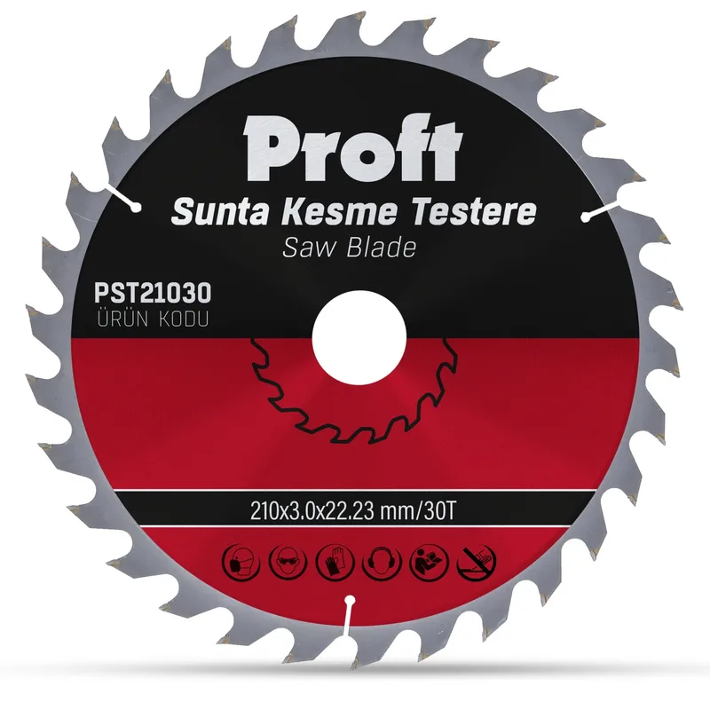 Proft Sunta Kesme Testere 210x3.0 (pst21030) 30t - 5'li Paket