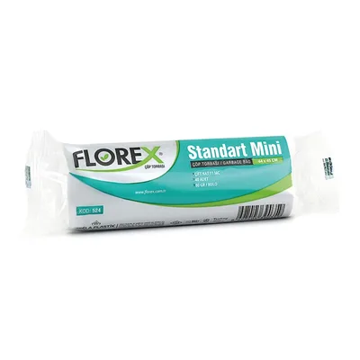 Çöp Torbası Mini Boy Şeffaf 40x50 Cm (40 Lı) - 50'li Paket