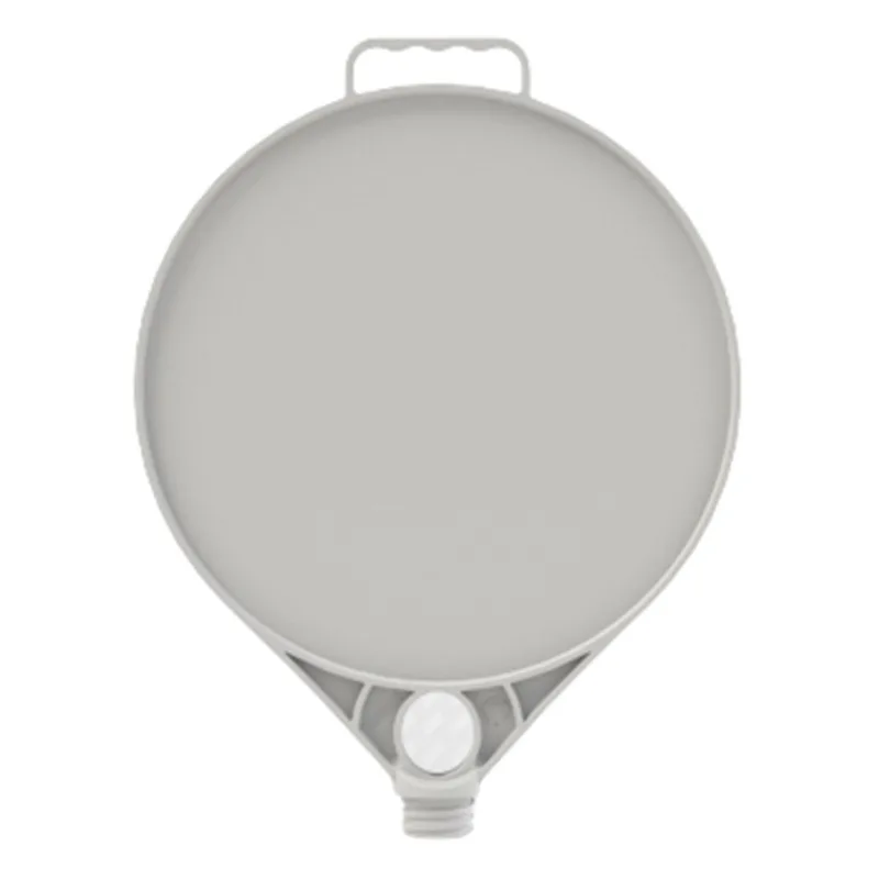 Trafik Uyarı Tabelası Yuvarlak Beyaz 28x39 Cm - 25'li Paket
