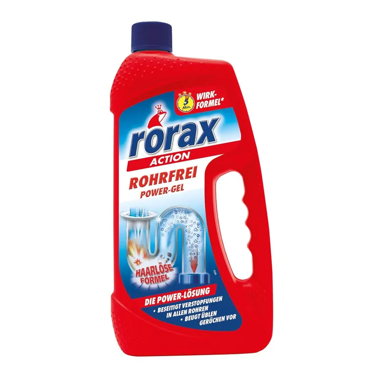 Rorax Power Wc Lavabo Banyo Açıcı 1000 Ml - 6'lı Paket