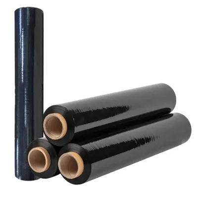 Siyah Streç 23 Mic.2000 Gr (350 Gr+1650 Gr) 210 Mt - 6'lı Paket