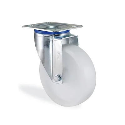 Kama Polyamid Beyaz Teker Döner 150 Mm (mmb150) - 5'li Paket