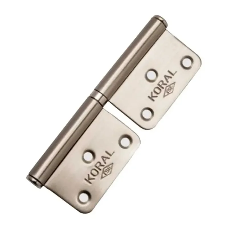 Koral Çelik Cerman Yönsüz Menteşe No:12 Saten(2mm) - 20'li Paket