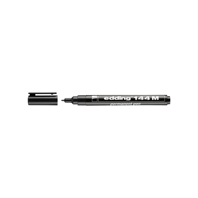 Edding 144 M Siyah Asetat Kalemi - 10'lu Paket