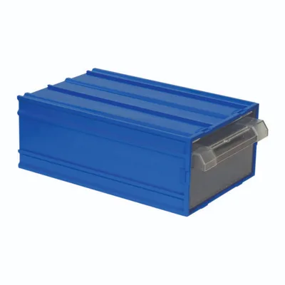 Mano Çekmeceli Mavi Kutu (124x196x80 Mm) Mk-40 - 8'li Paket