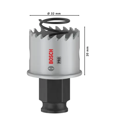 Bosch Pro Sheet Metal Paslanmaz Panç 32 2608594447