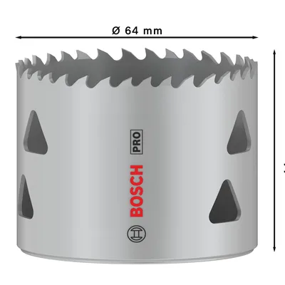 Bosch Pro Bi-metal Panç 64 Mm 2608901520
