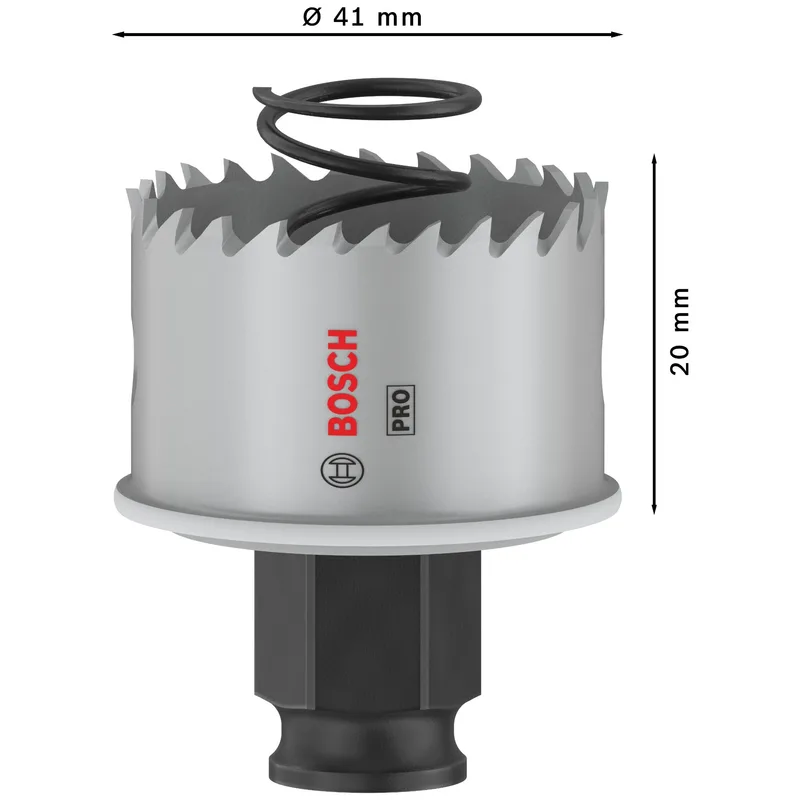 Bosch Pro Sheet Metal Paslanmaz Panç 41 2608594452