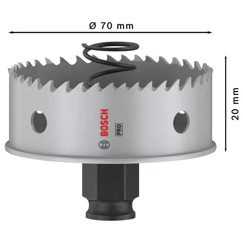 Bosch Pro Sheet Metal Paslanmaz Panç 70 2608594463