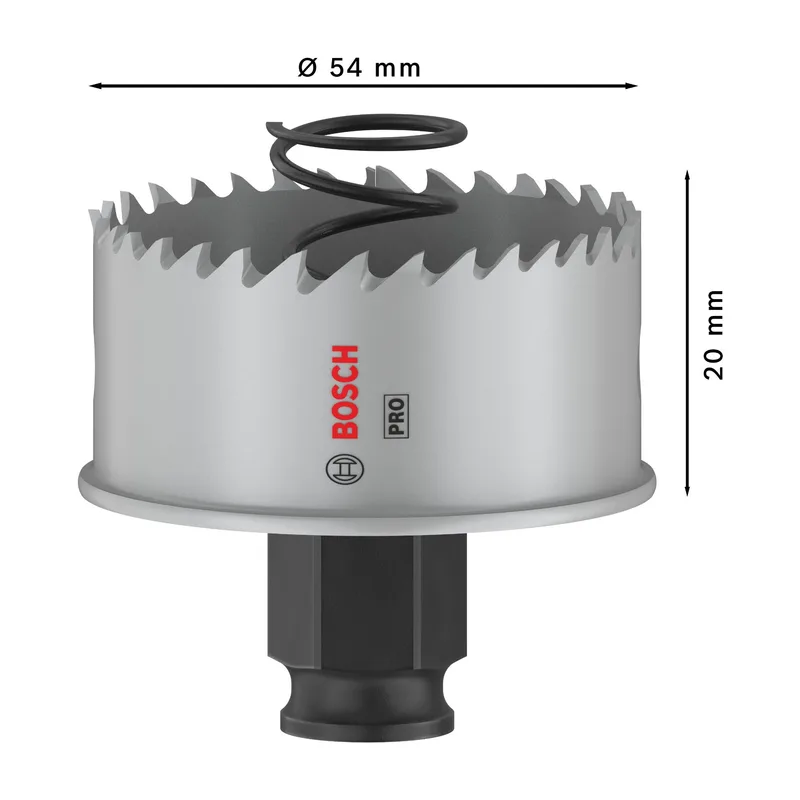 Bosch Pro Sheet Metal Paslanmaz Panç 54 2608594456
