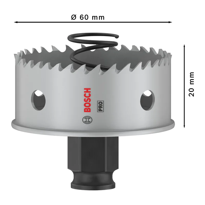 Bosch Pro Sheet Metal Paslanmaz Panç 60 2608594458