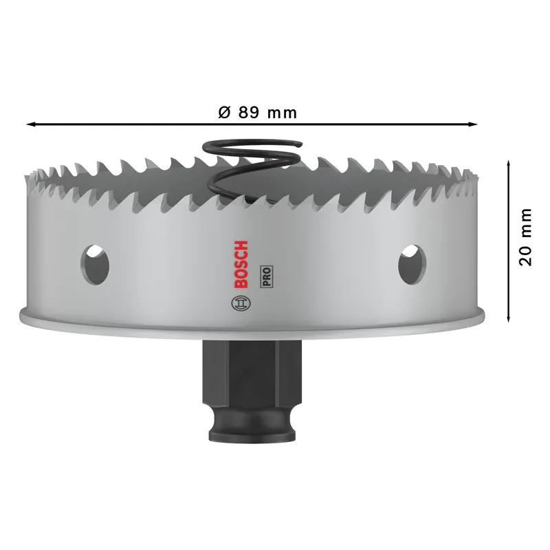 Bosch Pro Sheet Metal Paslanmaz Panç 89 2608594469