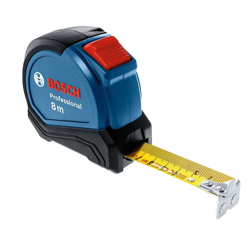 Bosch Muhafazalı Şerit Metre 8x50 Mm 1600a01v3s - 8'li Paket
