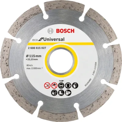 Bosch Segment Elmas Kesici 115x2.0x22 2608615027 - 10'lu Paket