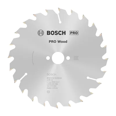 Bosch Pro Opw Sunta Kesme 160/24 Diş 2608640596 - 10'lu Paket
