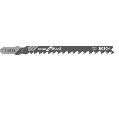 Bosch Hızlı Kesim Ahşap Dekupaj Ağzı (t144d) - 5'li Paket