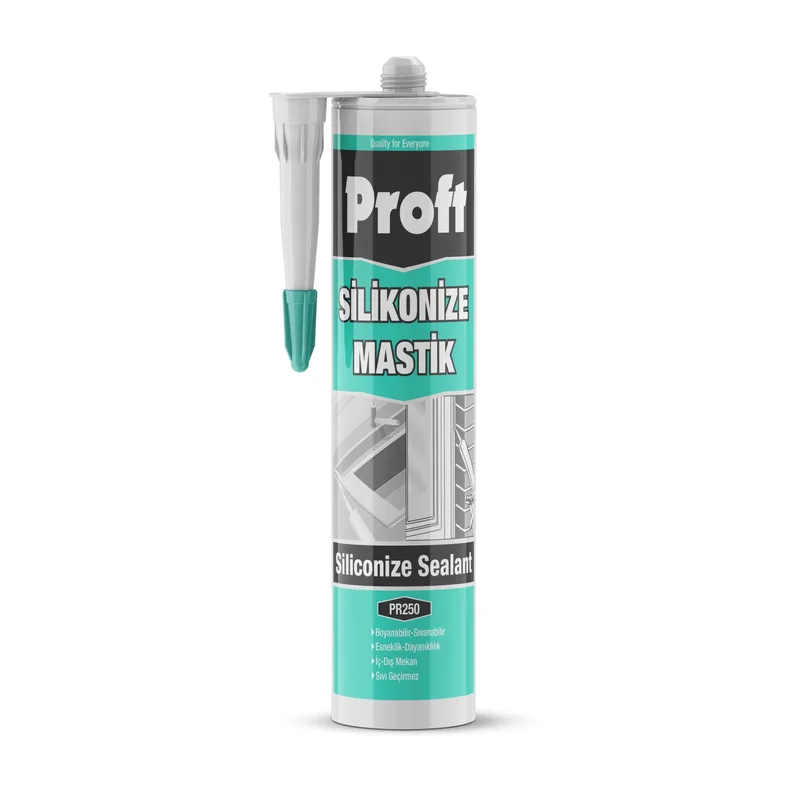 Proft Silikonize Mastik 450 Gr (pr250) - 24'lü Paket