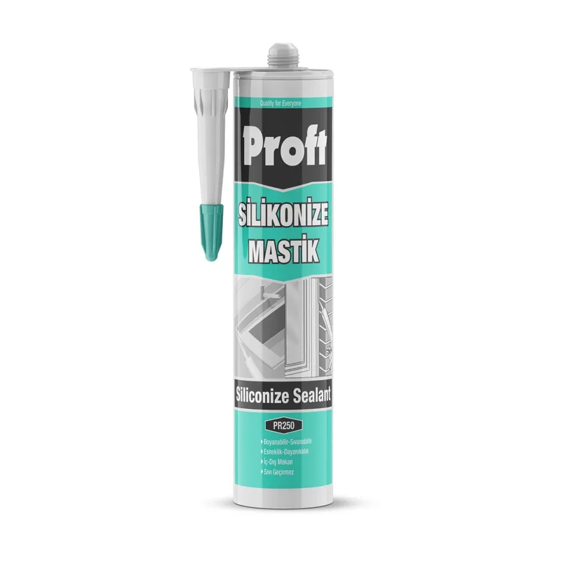 Proft Silikonize Mastik 450 Gr (pr250) Altınmeşe - 24'lü Paket