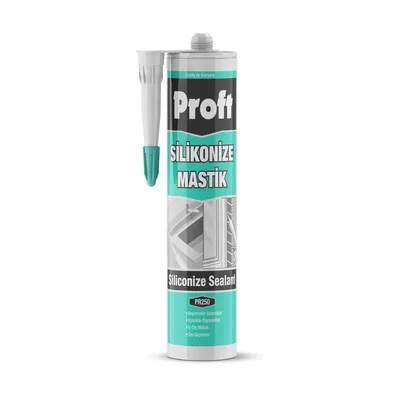 Proft Silikonize Mastik 450 Gr (pr250) - 24'lü Paket