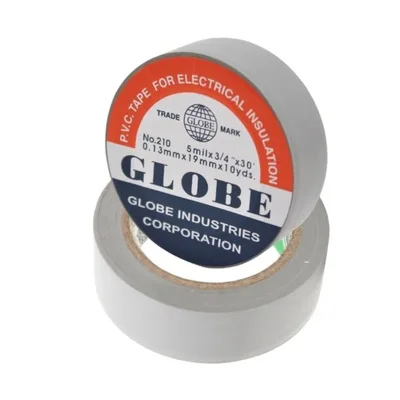 Globe Elektrik Bantı Gri - 50'li Paket