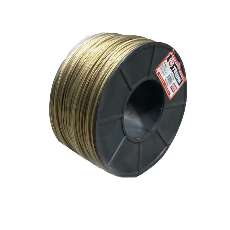 Şeffaf İzoleli Çelik Halat 4 Mm - 200 Metre