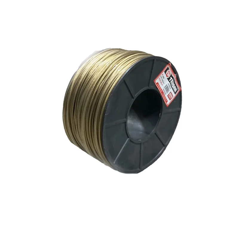 Şeffaf İzoleli Çelik Halat 2 Mm - 200 Metre