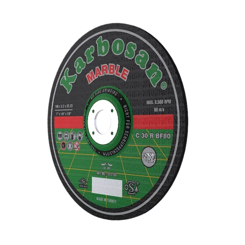 Karbosan Sc Bombeli Mermer Kesici 180x3.2 (12760) - 25'li Paket