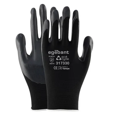 Egebant 317330 Nitril Köpük Ecocycle Eldiven No:10 - 100'lü Paket