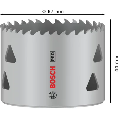 Bosch Pro Bi-metal Panç 67 Mm 2608901522