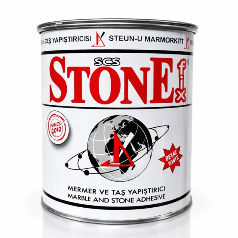 Stone Fix Granit Mermer Yapıştırıcı 1200 Gr Beyaz - 12'li Paket