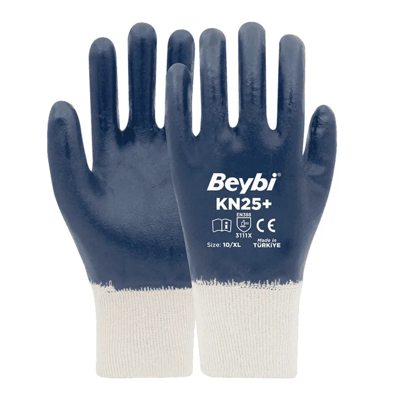 Beybi Kn25+(plus) Nitril Eldiven Lacivert No:9 - 288'li Paket