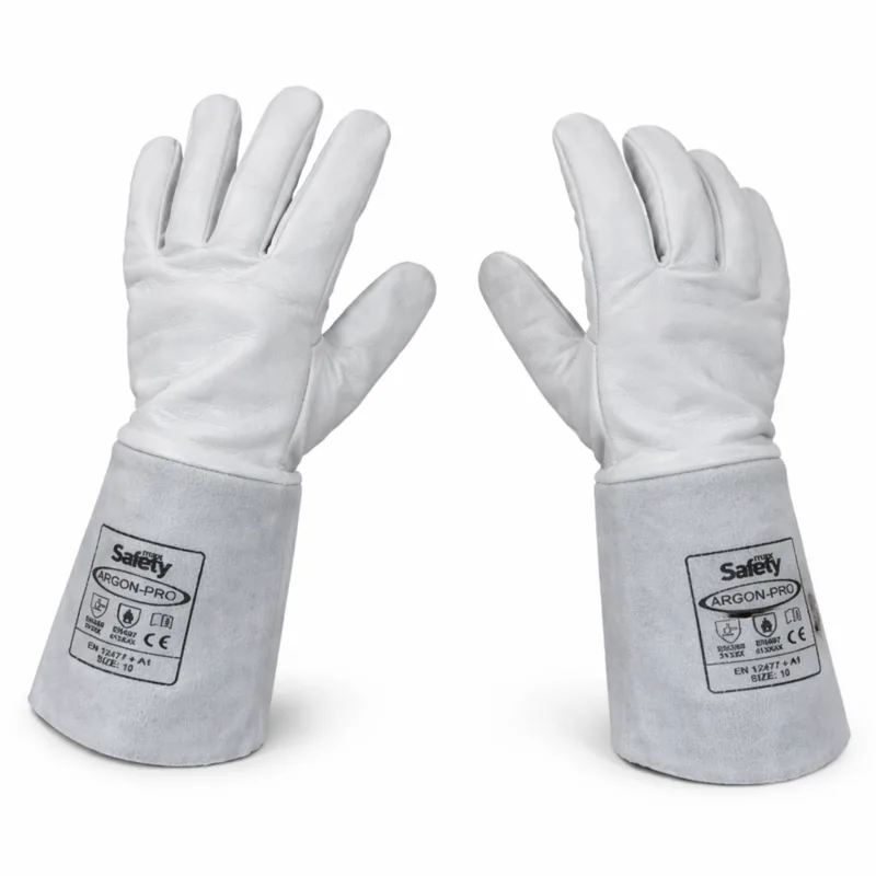 Max Safety Argon Eldiven Beyaz No:10 - 96'lı Paket