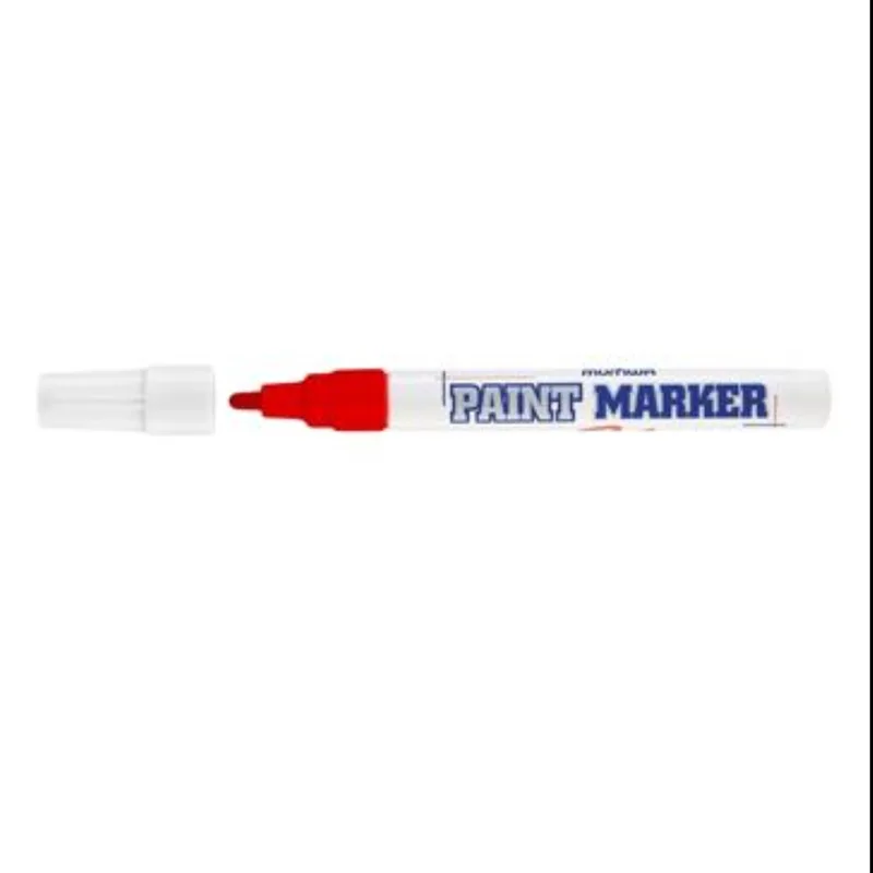 Munhwa Paınt Marker İnce Tam Örtücü Kalem Kırmızı - 12'li Paket