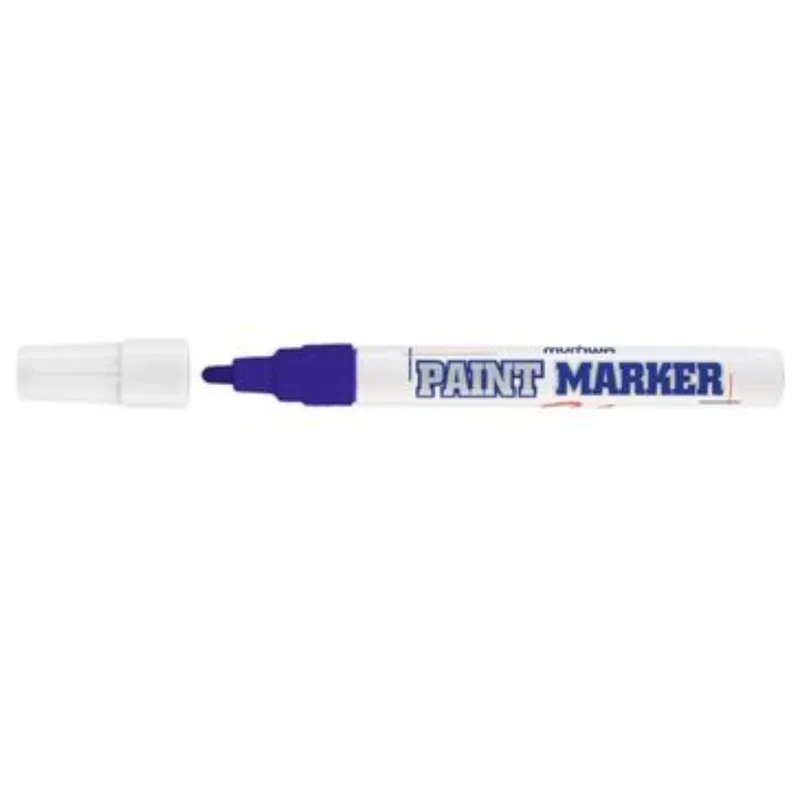 Munhwa Paınt Marker İnce Tam Örtücü Kalem Mavi - 12'li Paket