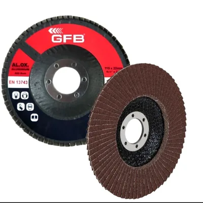 Gfb Flap Disk Zımpara A.o.115x22 Kum - 10'lu Paket