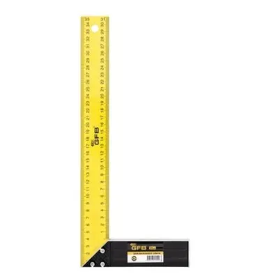 Gfb Marangoz Gönye Sarı 30 Cm Kod:5541 - 12'li Paket