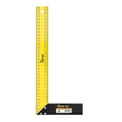 Gfb Marangoz Gönye Sarı 40 Cm Kod:5543 - 12'li Paket