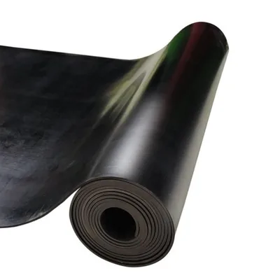 Lastik Levha Bezli Siyah 6 Mm (1 Top 118 Kg 10 Mt)
