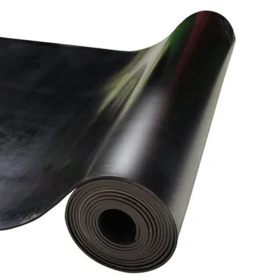 Lastik Levha Bezli Siyah 8 Mm (1 Top 105 Kg 6 Mt)