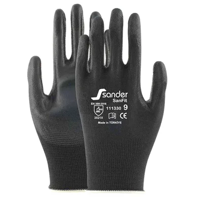 Sander Pu Nitril Eldiven No:9 111330 - 100'lü Paket