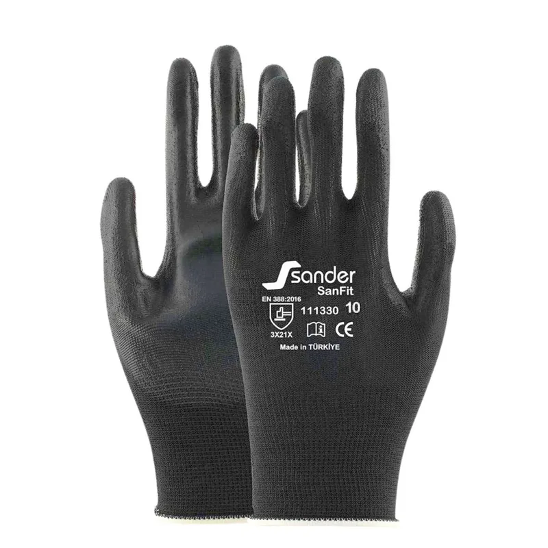 Sander Pu Nitril Eldiven No:10 111330 - 100'lü Paket
