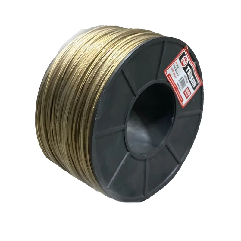 Şeffaf İzoleli Çelik Halat 5 Mm - 200 Metre