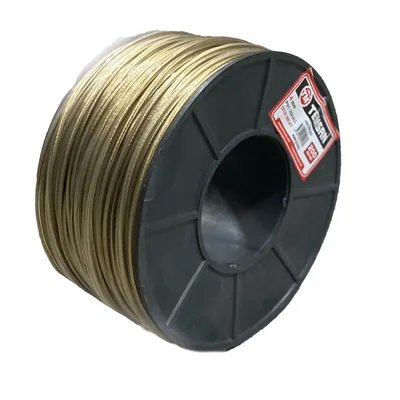 Şeffaf İzoleli Çelik Halat 6 Mm - 200 Metre