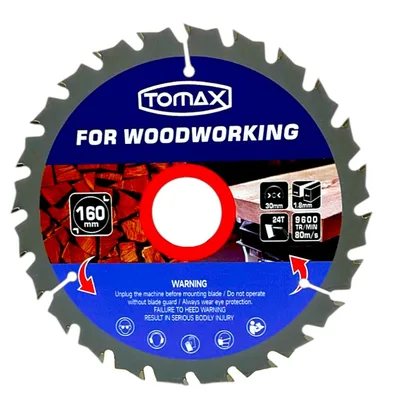Tomax Sunta Kesme Testere 160x1.8x24t - 5'li Paket