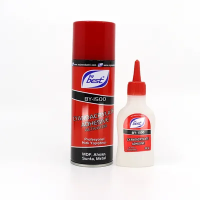 Bybest Mdf Hızlı Yapıştırıcı 200 Ml+50 Gr - 48'li Paket