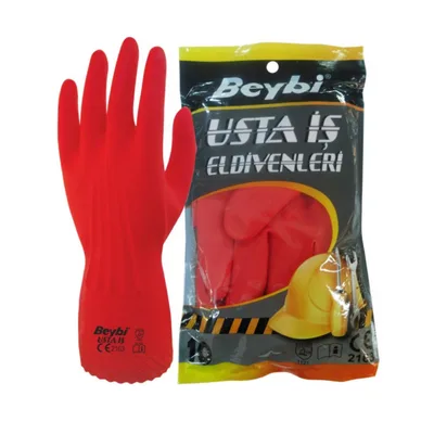 Beybi Usta İş Eldiveni No: - 25'li Paket