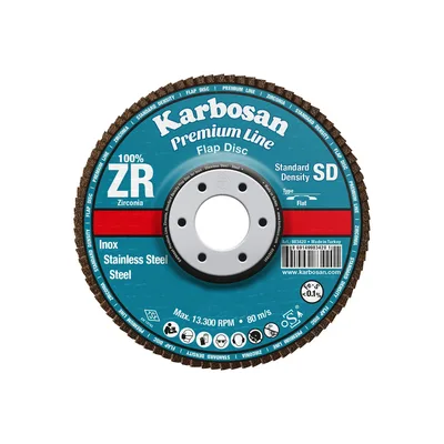 Karbosan Zirkonyum Flap Disk - 10'lu Paket