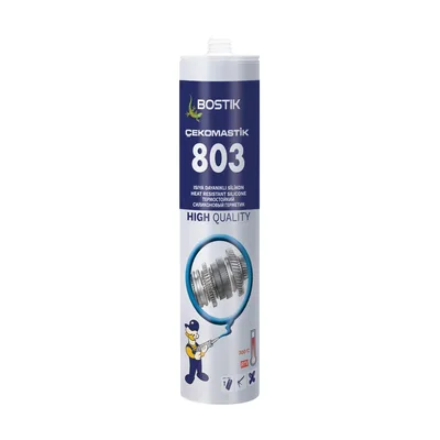 Çeko Isı Silikon Kırmızı (803) 310 Ml - 25'li Paket
